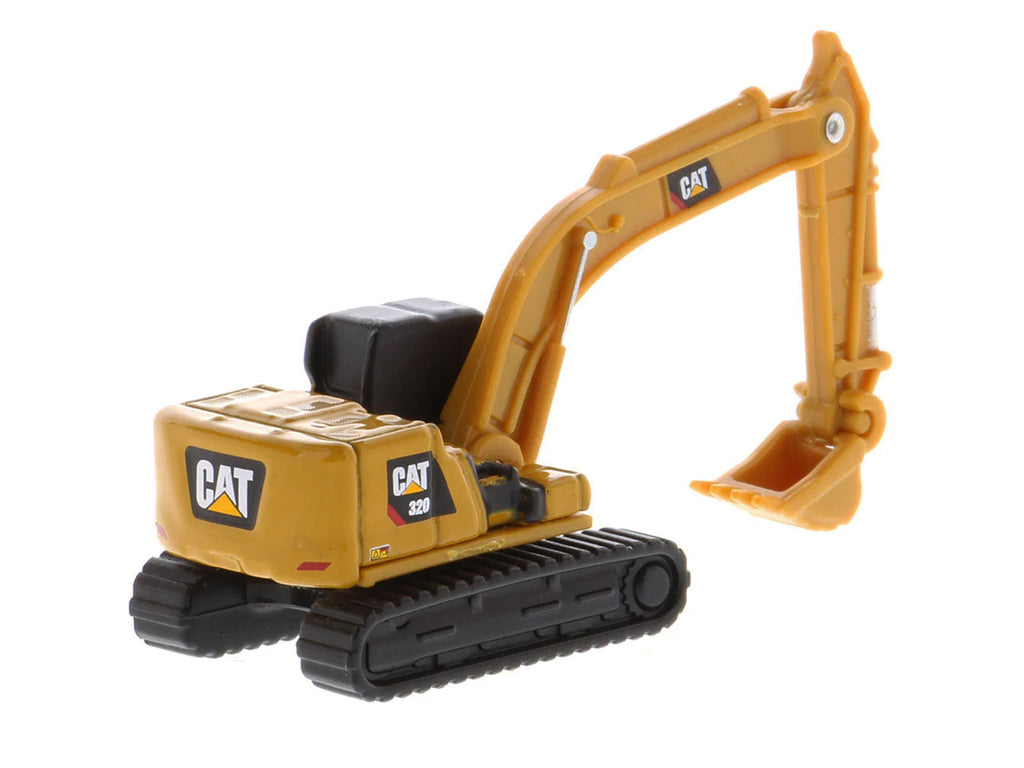 CAT Caterpillar 320 Hydraulic Excavator Yellow 'Micro-Constructor' Series Diecast Model by Diecast Masters