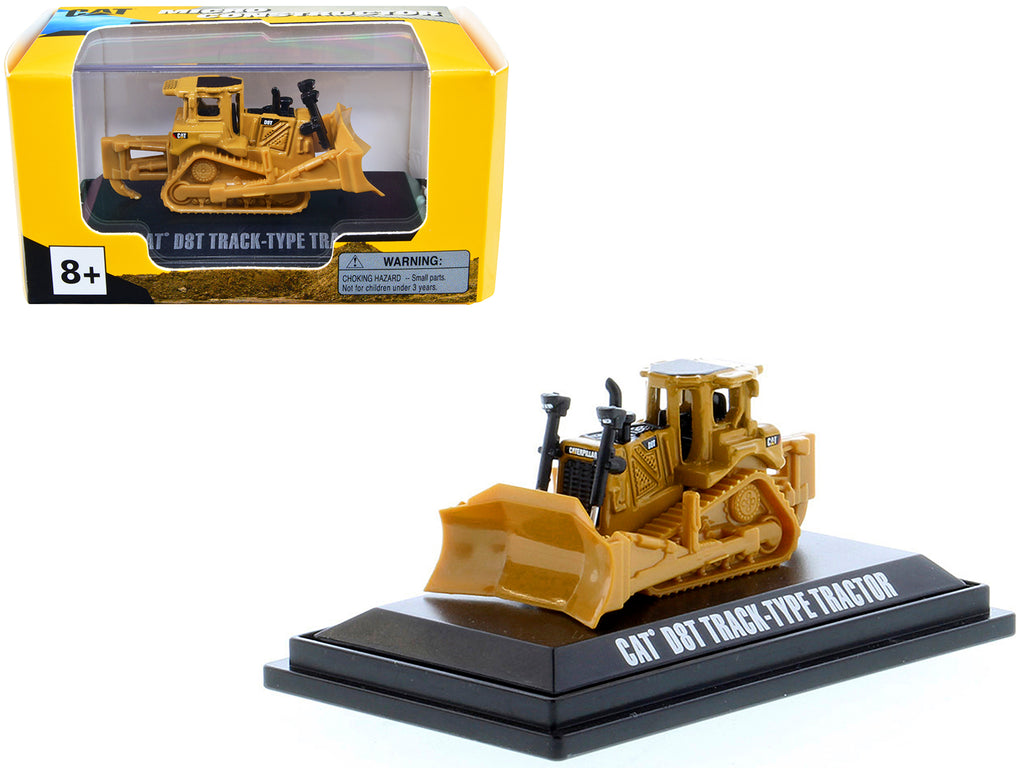CAT Caterpillar D8T Track-Type Tractor Yellow 'Micro-Constructor' Series Diecast Model by Diecast Masters