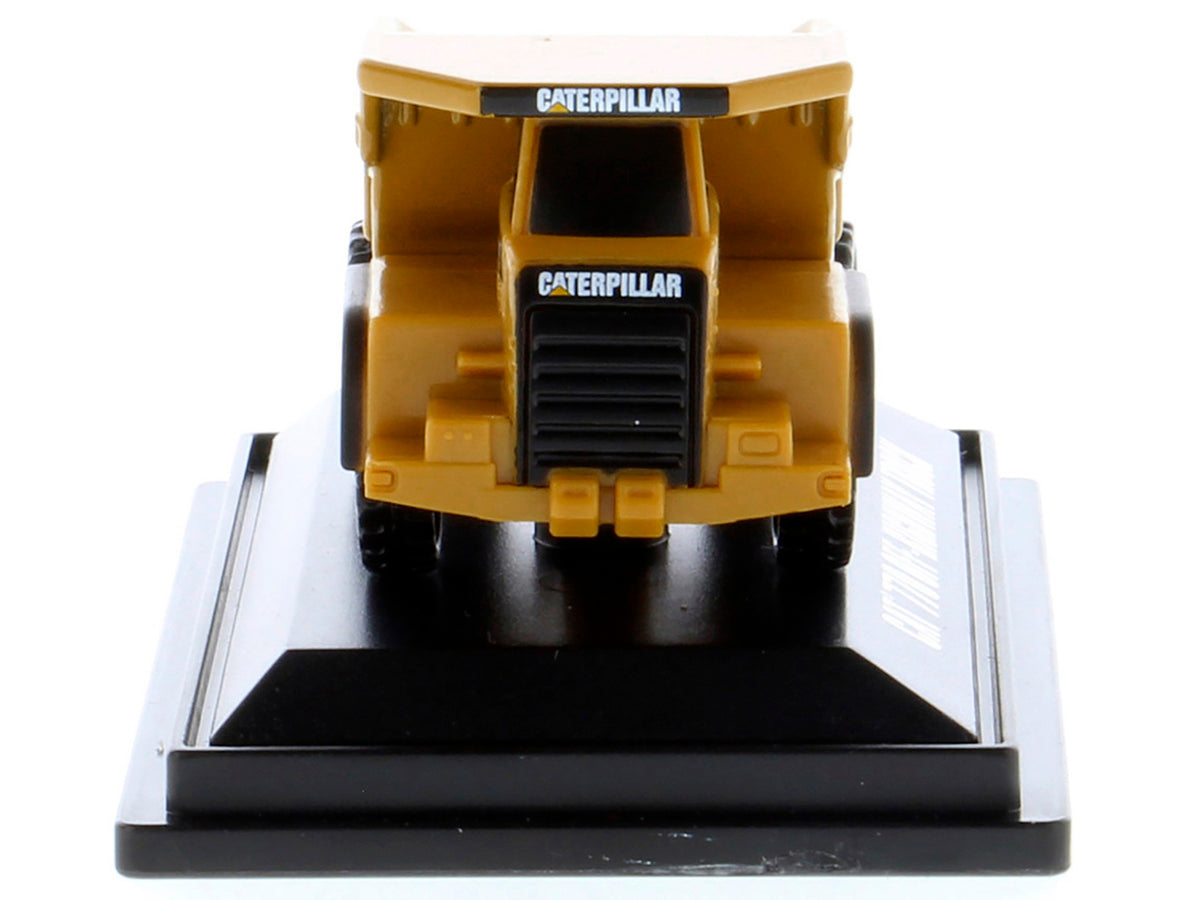 CAT Caterpillar 770 Off–Highway Truck Yellow 'Micro-Constructor' Series Diecast Model by Diecast Masters