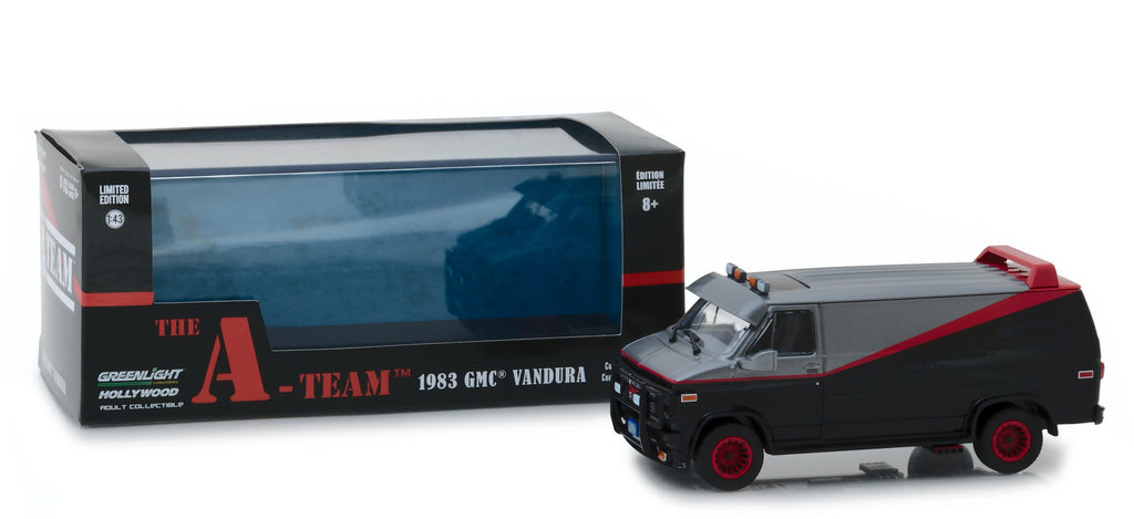 1983 GMC Vandura 'The A-Team' (1983-1987) TV Series 1/43 Diecast Model Car by Greenlight
