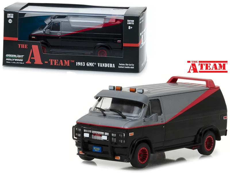 1983 GMC Vandura 'The A-Team' (1983-1987) TV Series 1/43 Diecast Model Car by Greenlight