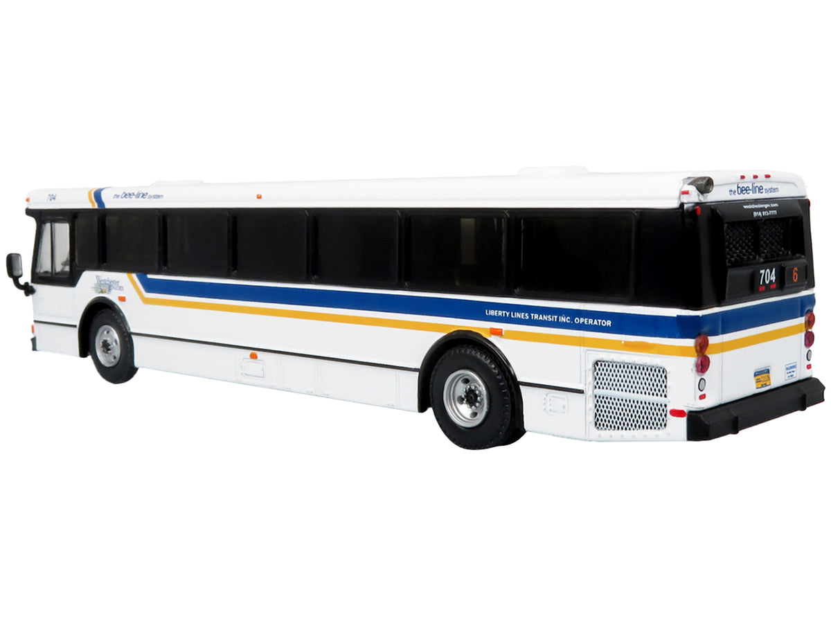 2006 Orion V Transit Bus Westchester NY Bee-Line '6 Yonkers' Limited Edition 'The Vintage Bus and Motorcoach Collection' 1/87 (HO) Diecast Model by Iconic Replicas