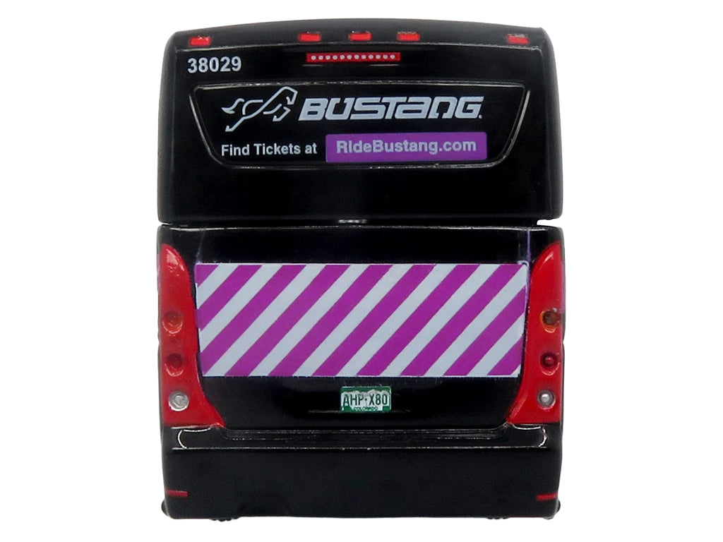 MCI D4520 Commuter Coach Bus 'Bustang - Colorado Department of Transportation' Black 'The Bus & Motorcoach Collection' Limited Edition to 504 pieces Worldwide 1/87 (HO) Scale Diecast Model by Iconic Replicas