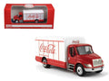 'Coca-Cola' Beverage Truck Red and White 1/87 Diecast Model by Motorcity Classics