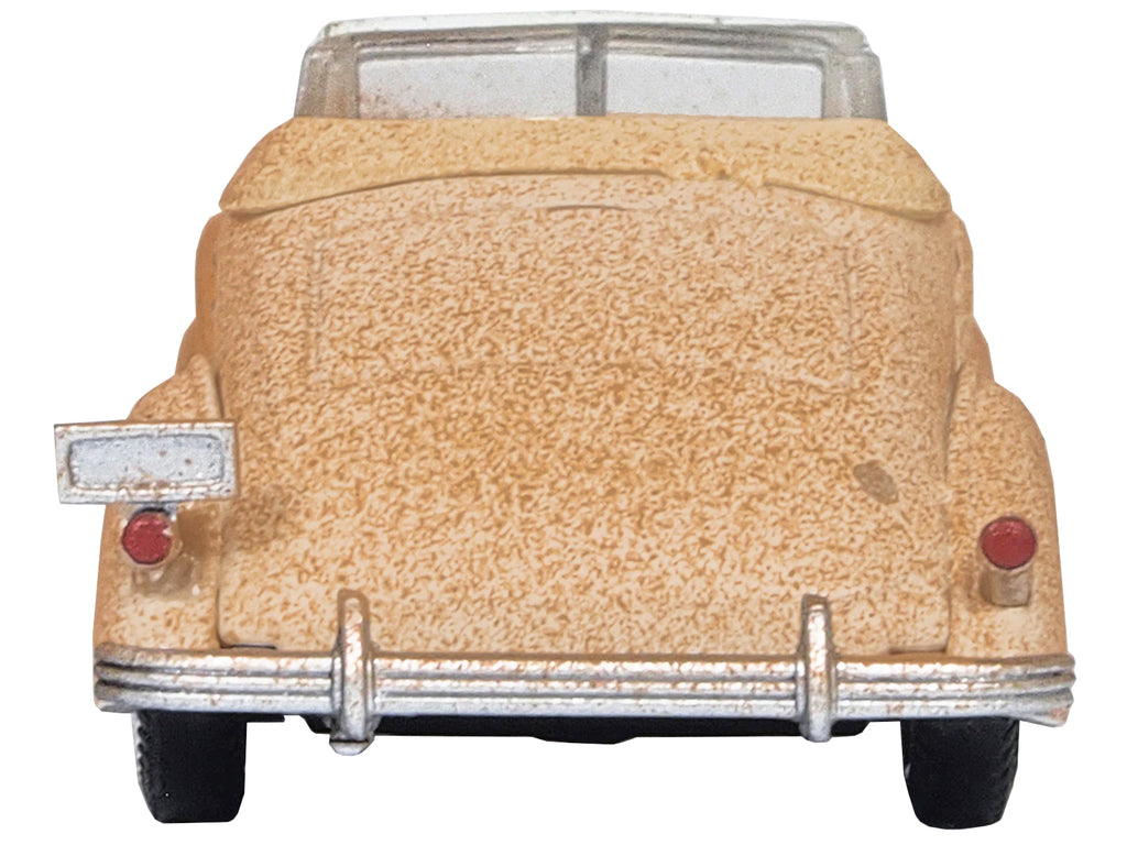 1936 Buick Special Convertible Coupe Beige (Rusted) 'Junkyard Project' 1/87 (HO) Scale Diecast Model Car by Oxford Diecast