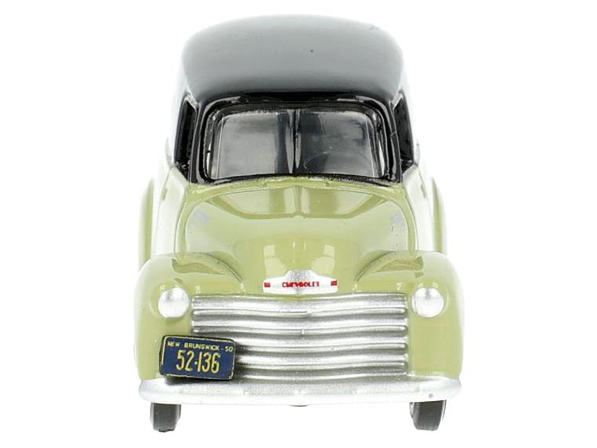 1950 Chevrolet Panel Van 'Speciality Foods' Light Green and Black 1/87 (HO) Scale Diecast Model Car by Oxford Diecast