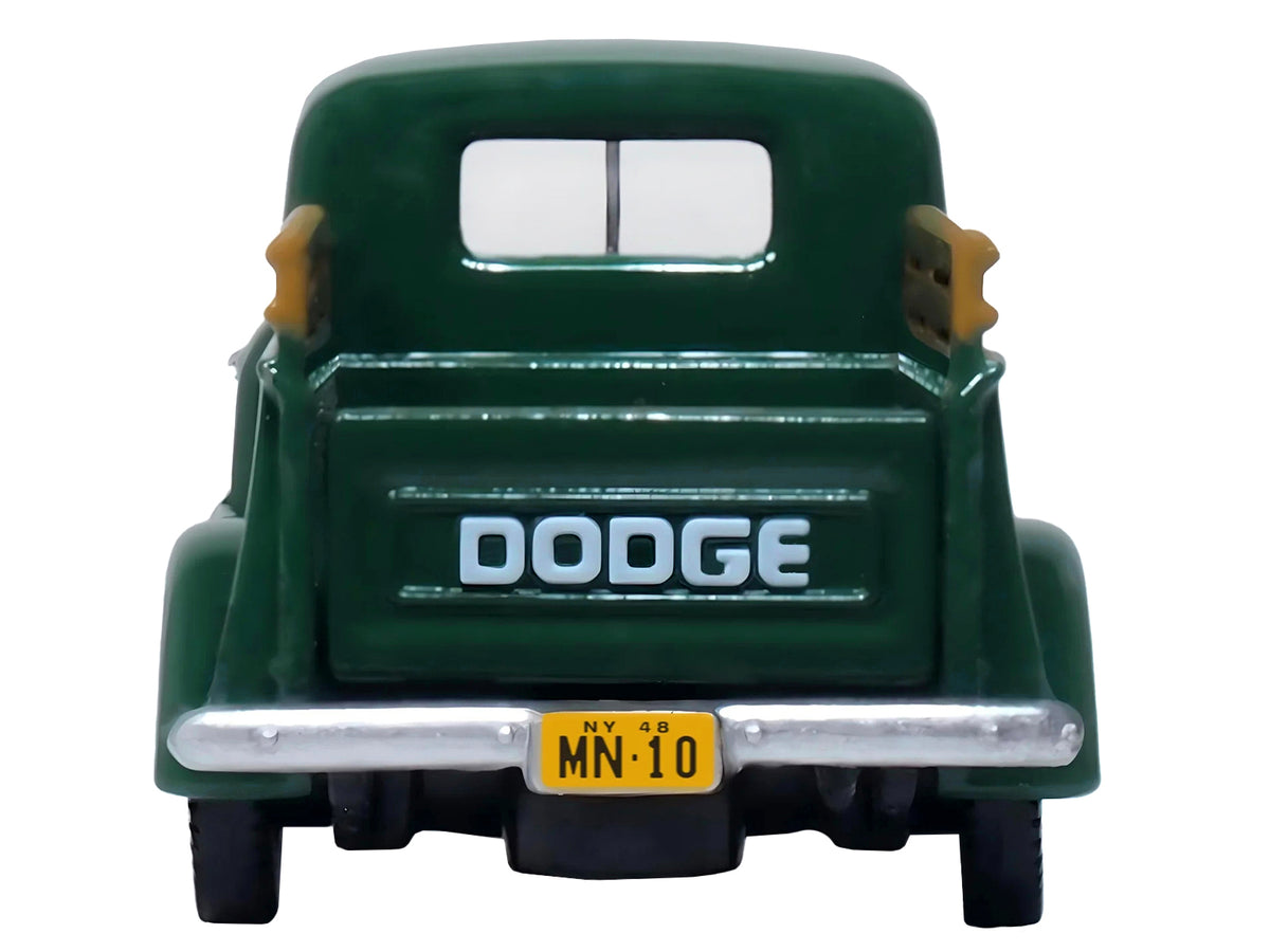 1948 Dodge B-1B Pickup Truck Green 'Railway Express Agency' 1/87 (HO) Scale Diecast Model Car by Oxford Diecast