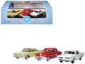 Pontiac Set of 3 Cars '100th Anniversary 2026' 1/87 (HO) Scale Diecast Model Cars by Oxford Diecast