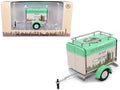 Travel Trailer Beige with Light Green Top 'The Waldorf-Astoria Luggage Service New York - Park Avenue' 1/24 Diecast Model Car by Motor City Classics