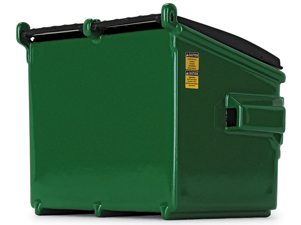 Refuse Trash Bin 'Waste Management' Green Version D 1/34 Diecast Model by First Gear
