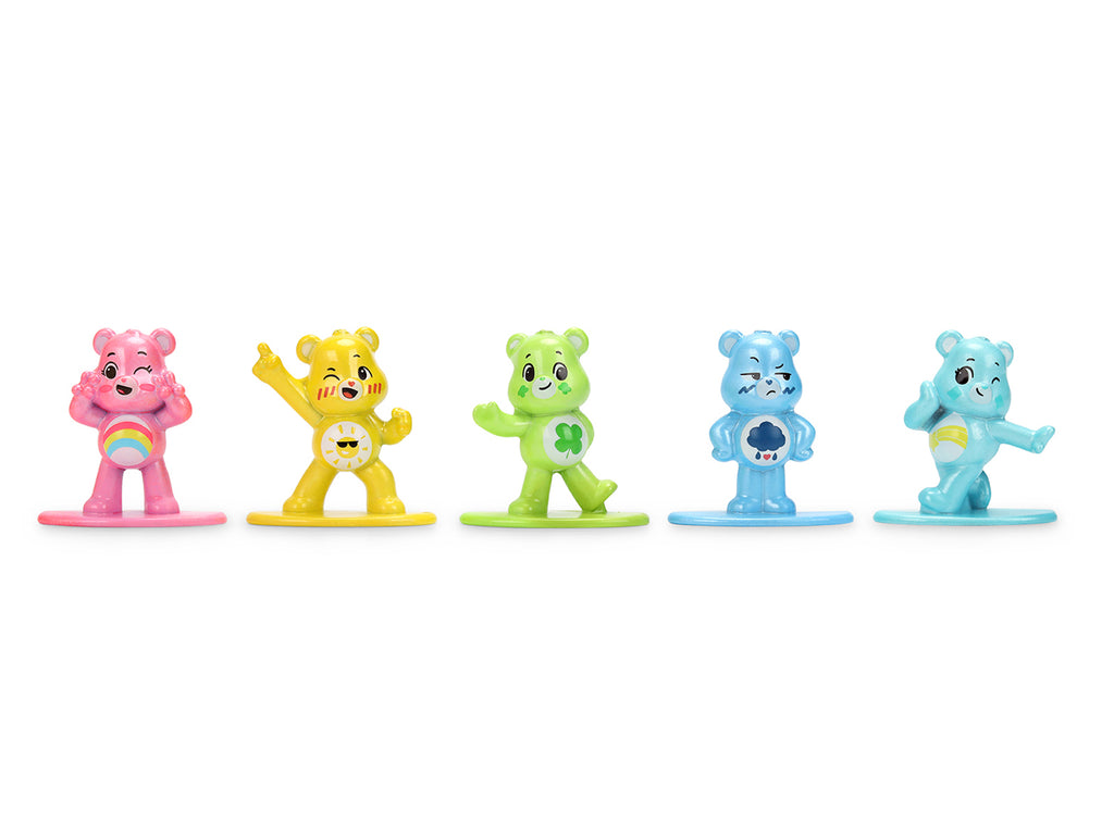 Set of 12 Diecast Figures 'Care Bears' Franchise 'Nano Metalfigs' Series Diecast Models by Jada