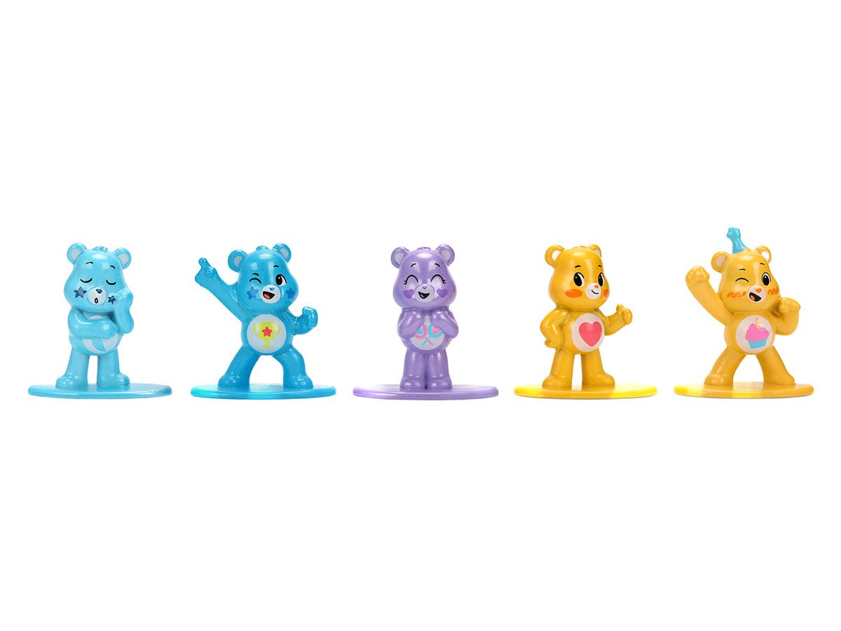 Set of 12 Diecast Figures 'Care Bears' Franchise 'Nano Metalfigs' Series Diecast Models by Jada
