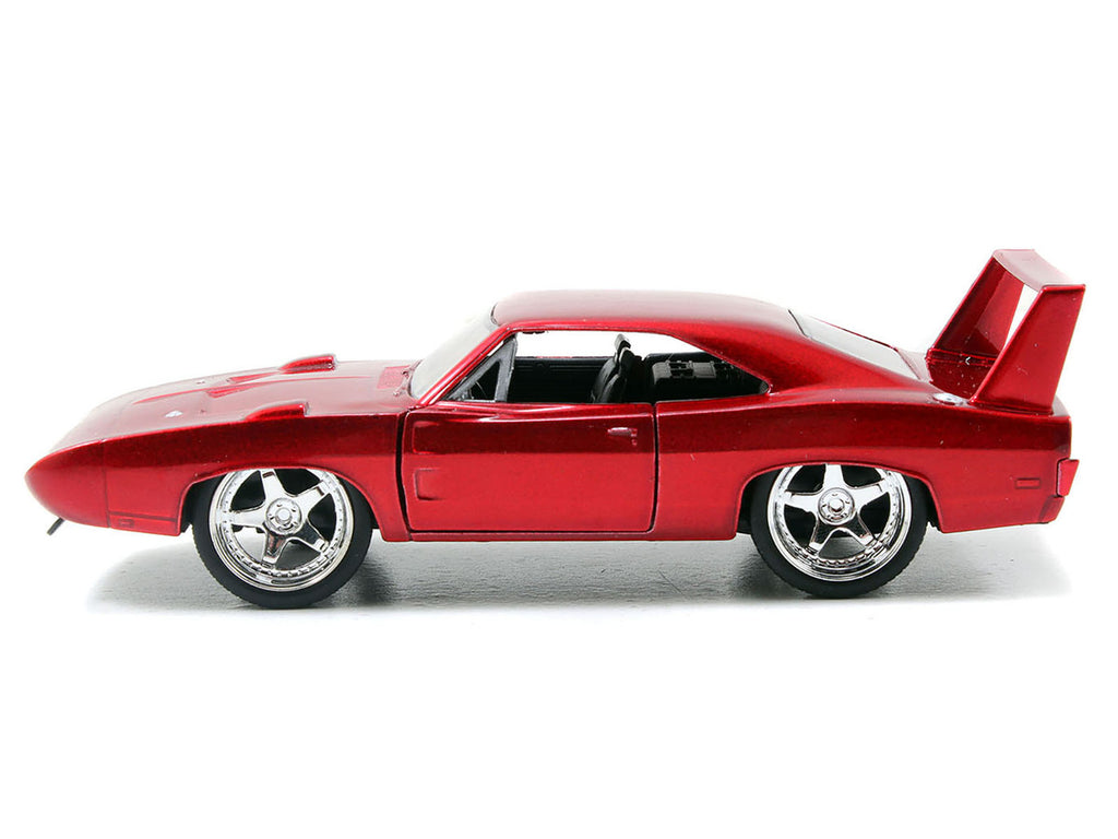 Dom's Dodge Charger Daytona Red Metallic 'Fast & Furious 6' (2013) Movie '25 Years of Fast & Furious' Series die cast model car by Jada
