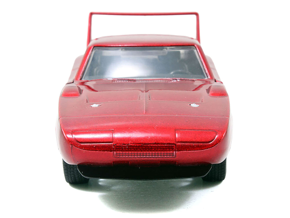 Dom's Dodge Charger Daytona Red Metallic 'Fast & Furious 6' (2013) Movie '25 Years of Fast & Furious' Series die cast model car by Jada