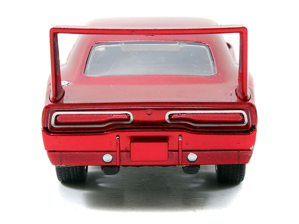 Dom's Dodge Charger Daytona Red Metallic 'Fast & Furious 6' (2013) Movie '25 Years of Fast & Furious' Series die cast model car by Jada