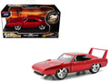 Dom's Dodge Charger Daytona Red Metallic 'Fast & Furious 6' (2013) Movie '25 Years of Fast & Furious' Series die cast model car by Jada