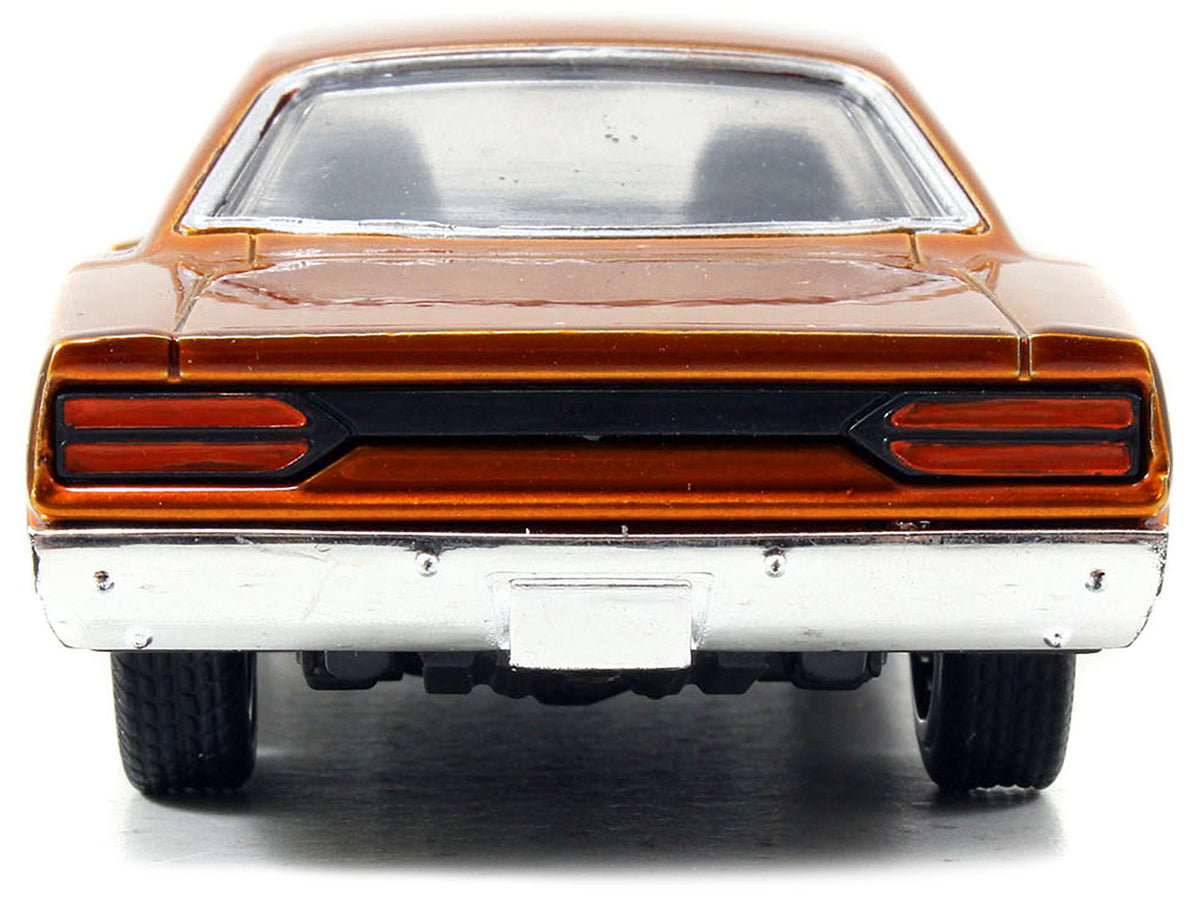 Dom's Plymouth Road Runner Orange Metallic with Matt Black Hood 'Fast & Furious' Series 1/32 Diecast Model Car by Jada