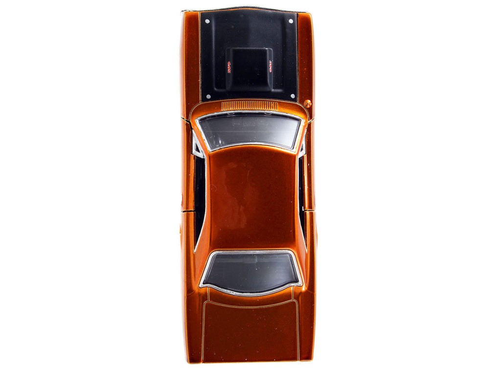 Dom's Plymouth Road Runner Orange Metallic with Matt Black Hood 'Fast & Furious' Series 1/32 Diecast Model Car by Jada
