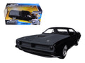 Letty's Plymouth Barracuda Matt Black 'Fast & Furious 7' Movie 1/24 Diecast Model Car by Jada