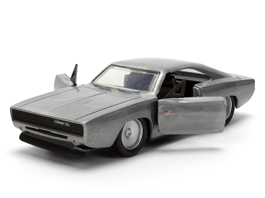 Dom's Dodge Charger R/T Raw Metal 'Fast & Furious 7' (2015) Movie 1/32 Diecast Model Car by Jada