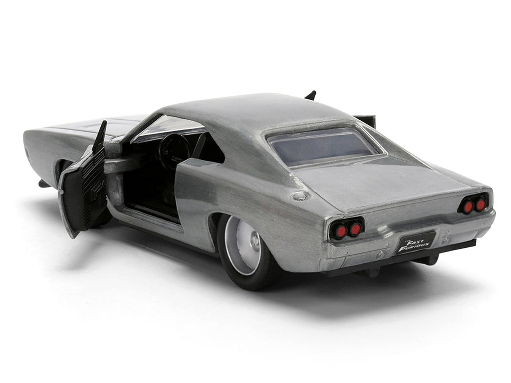 Dom's Dodge Charger R/T Raw Metal 'Fast & Furious 7' (2015) Movie 1/32 Diecast Model Car by Jada