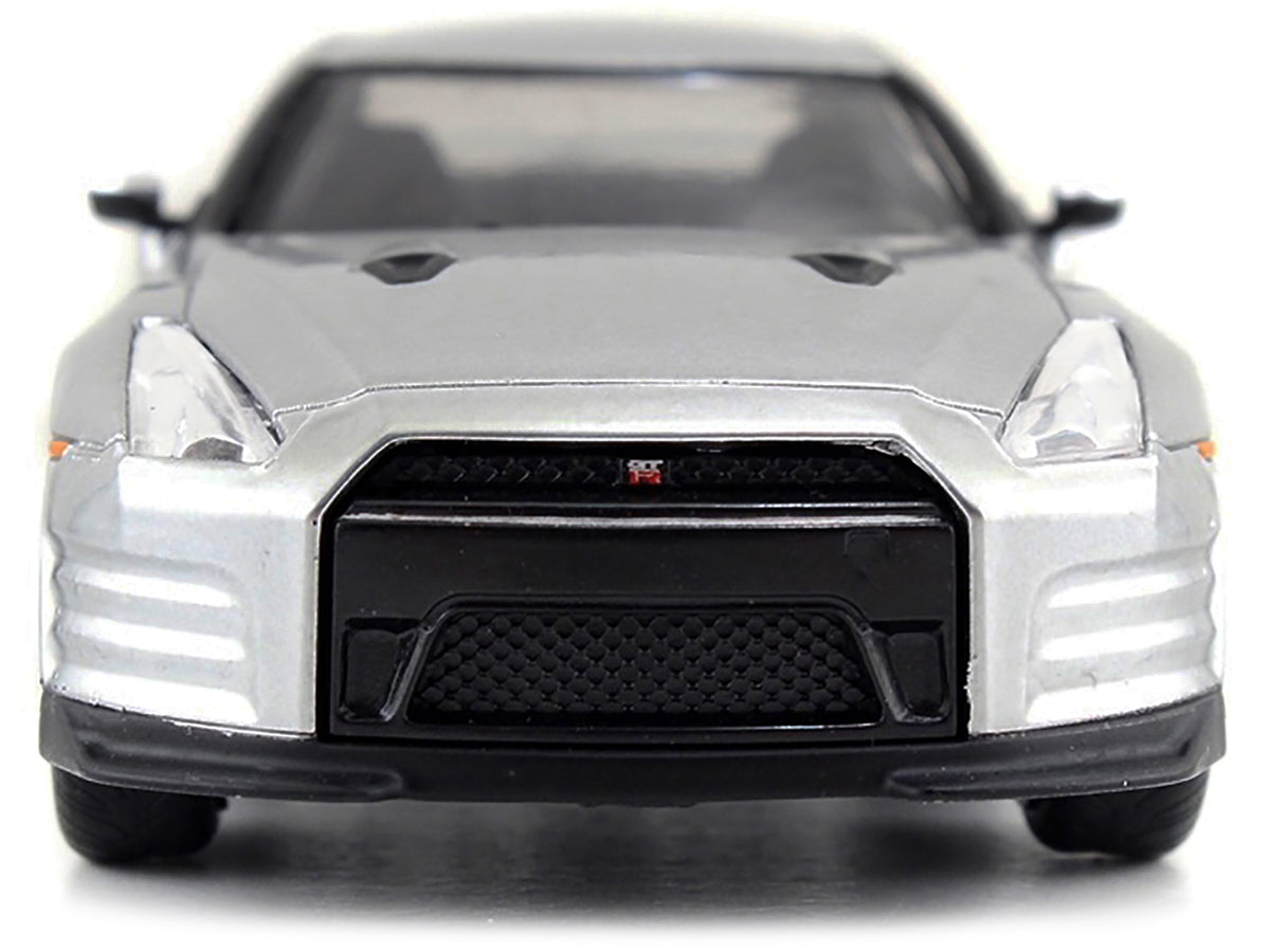 Brian's Nissan GT-R (R35) Silver Metallic 'Fast & Furious' Movie 1/32 Diecast Model Car by Jada