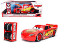 Lightning McQueen #95 Red with Extra Wheels Disney & Pixar 'Cars' Movie 'Hollywood Rides' Series Diecast Model Car by Jada