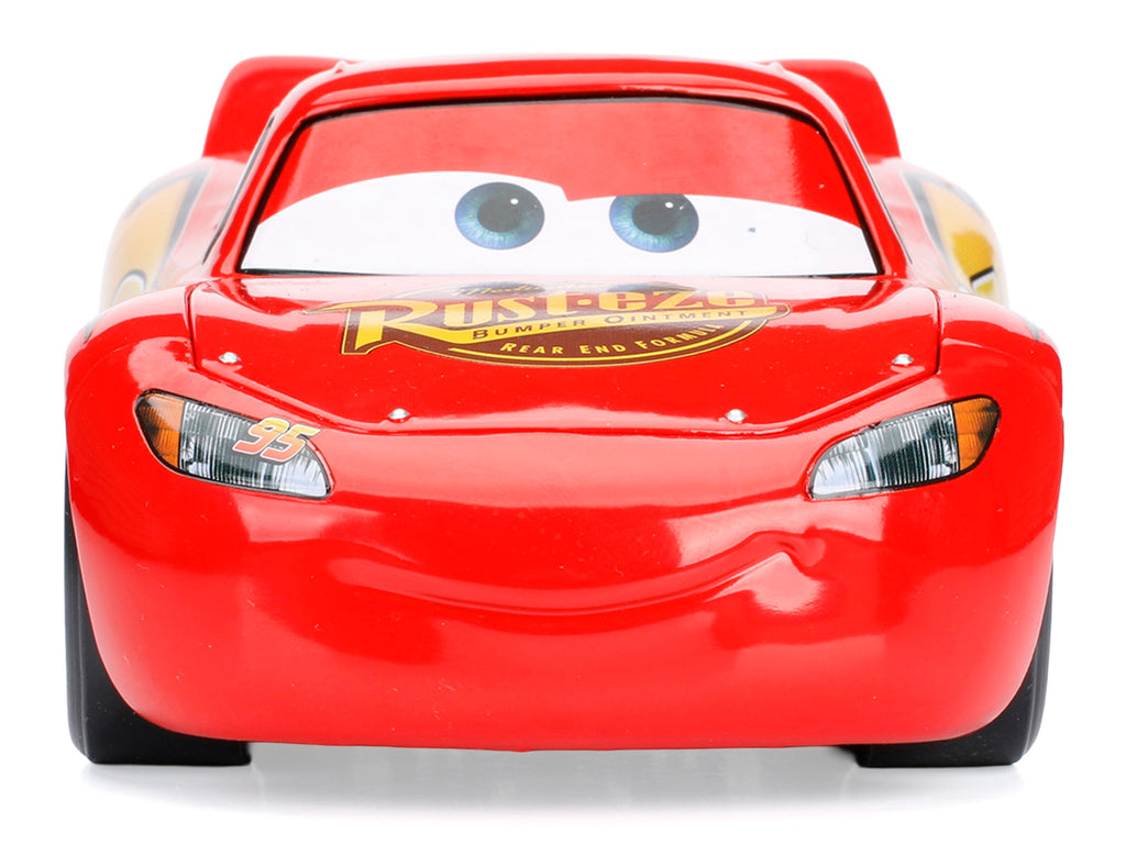 Lightning McQueen #95 Red Disney & Pixar 'Cars' Movie 'Hollywood Rides' Series Diecast Model Car by Jada