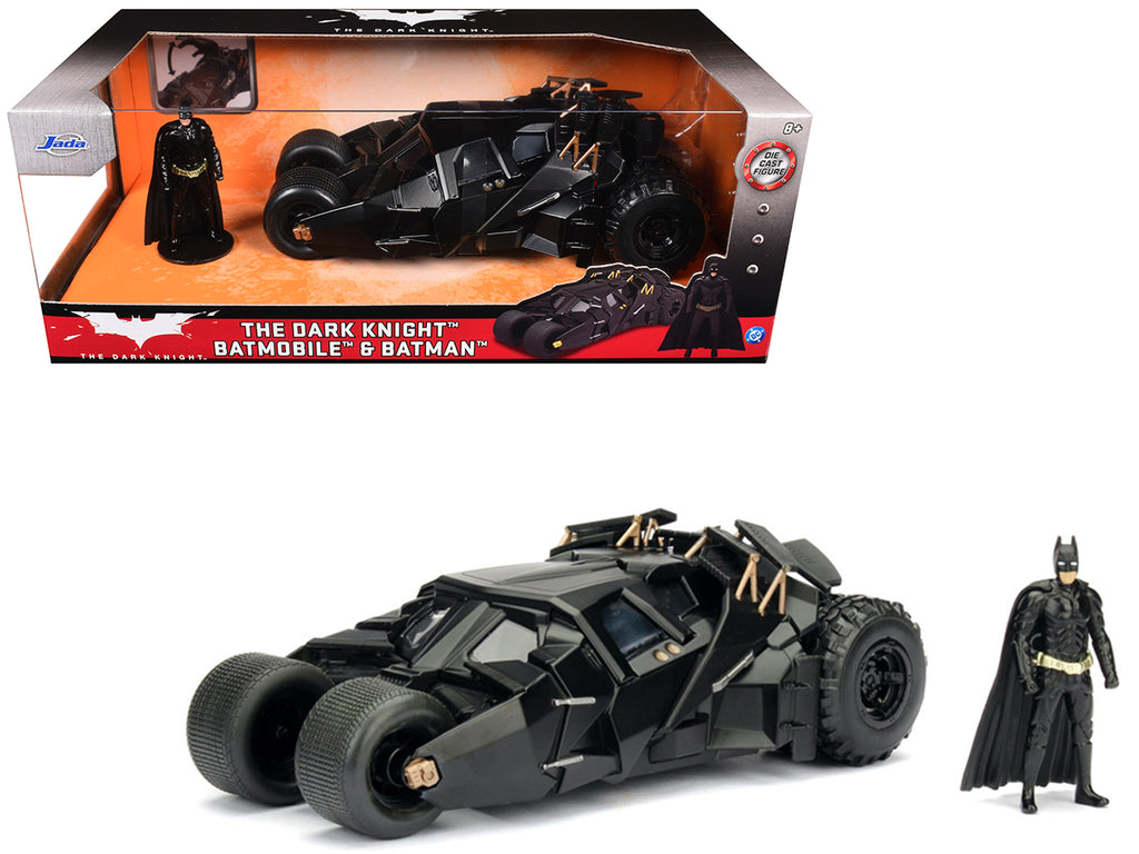 2008 'The Dark Knight' Tumbler Batmobile with Batman Diecast Figurine 1/24 Diecast Model Car by Jada