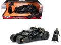 2008 'The Dark Knight' Tumbler Batmobile with Batman Diecast Figurine 1/24 Diecast Model Car by Jada