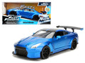 Brian's 2009 Nissan GTR R35 Blue Ben Sopra 'Fast & Furious' Movie 1/24 Diecast Model Car  by Jada