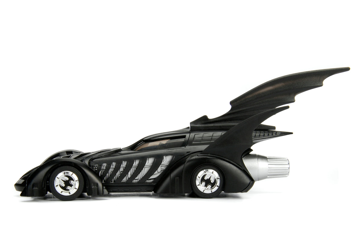 Batmobile Black 'Batman Forever' (1995) Movie 'Hollywood Rides' Series 1/32 Diecast Model Car by Jada