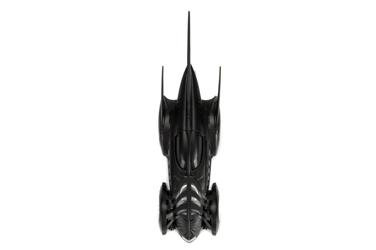 Batmobile Black 'Batman Forever' (1995) Movie 'Hollywood Rides' Series 1/32 Diecast Model Car by Jada