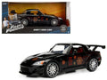 Johnny's 2001 Honda S2000 Black with Graphics 'Fast & Furious' Movie 1/24 Diecast Model Car by Jada