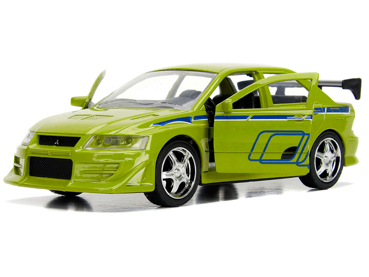 Brian's Mitsubishi Lancer Evolution VII Green 'Fast & Furious' Movie 1/32 Diecast Model Car by Jada