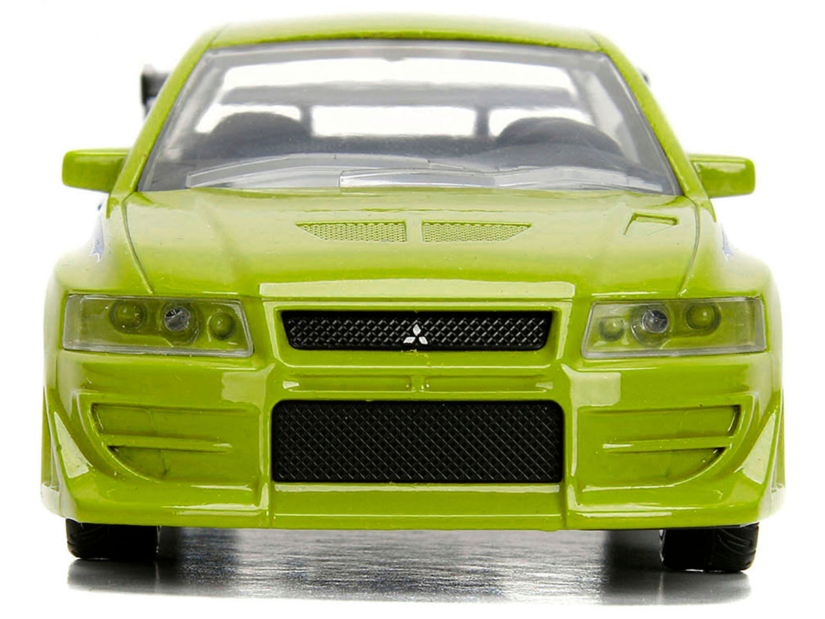 Brian's Mitsubishi Lancer Evolution VII Green 'Fast & Furious' Movie 1/32 Diecast Model Car by Jada