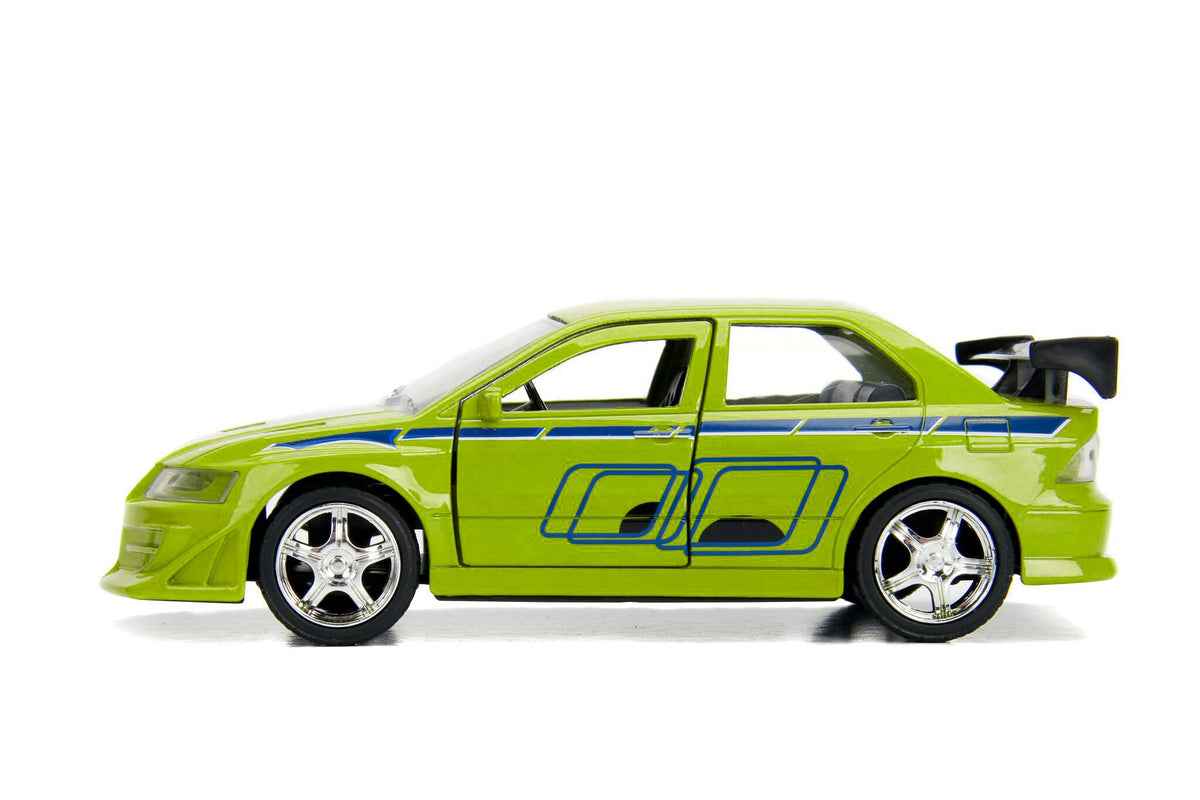 Brian's Mitsubishi Lancer Evolution VII Green 'Fast & Furious' Movie 1/32 Diecast Model Car by Jada