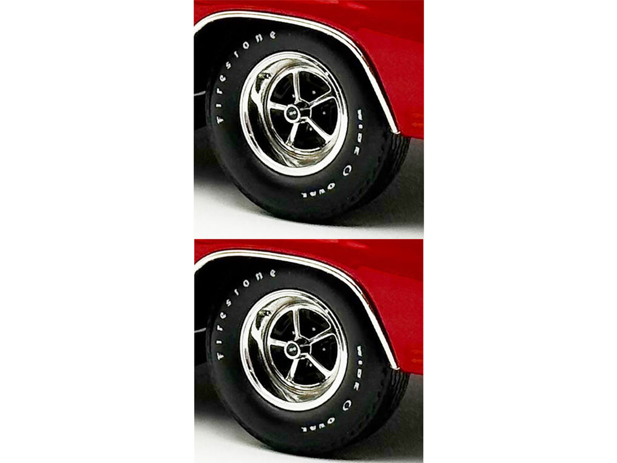 'Super Sport' Wheel and Tire Set of 4 pieces from '1970 Chevrolet Chevelle SS' for 1/18 Scale Models by ACME