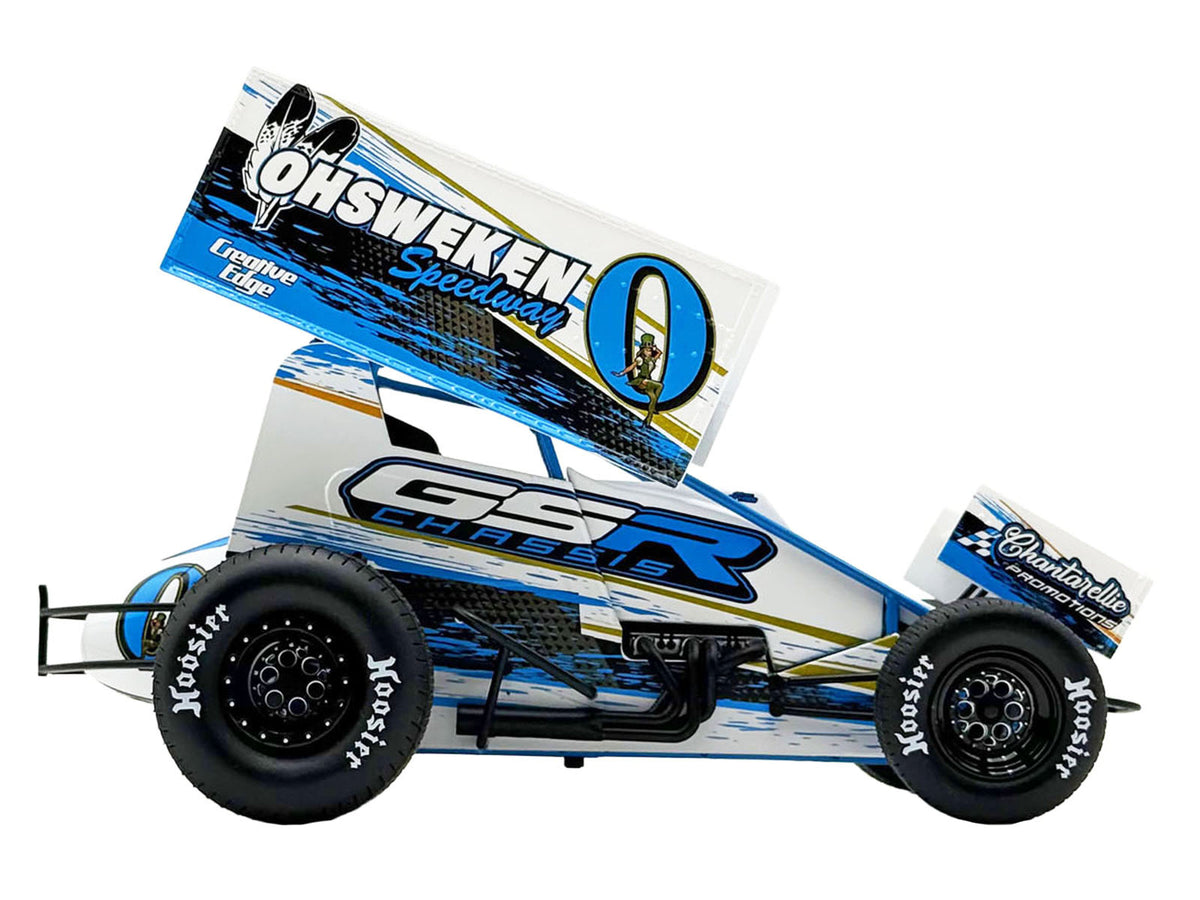 Winged Sprint Car #0 Glenn Styres 'GSR Chassis - Ohsweken Speedway' (2026) 1/18 Diecast Model Car by ACME