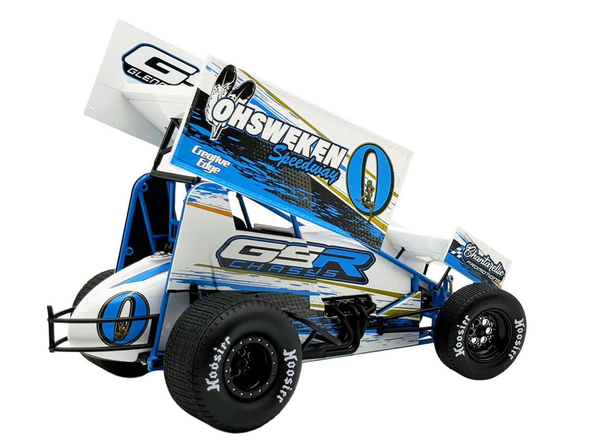 Winged Sprint Car #0 Glenn Styres 'GSR Chassis - Ohsweken Speedway' (2026) 1/18 Diecast Model Car by ACME