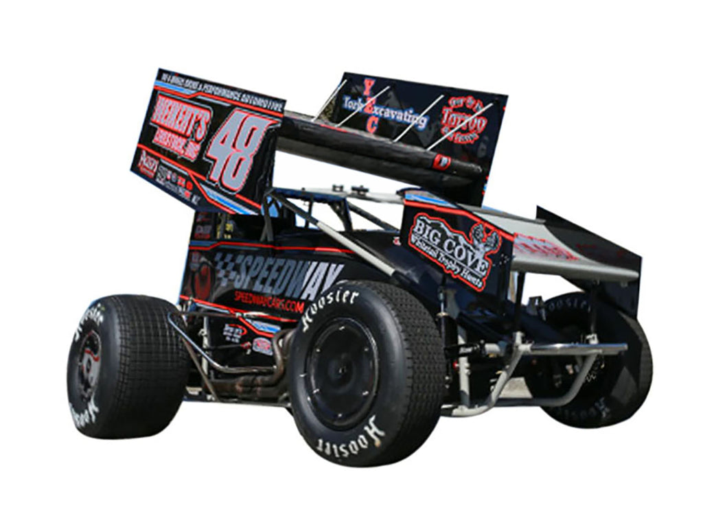 Winged Sprint Car #48 Danny Dietrich 'Weikert's Livestock - Speedway Cars' (2026) 1/18 Diecast Model Car by ACME