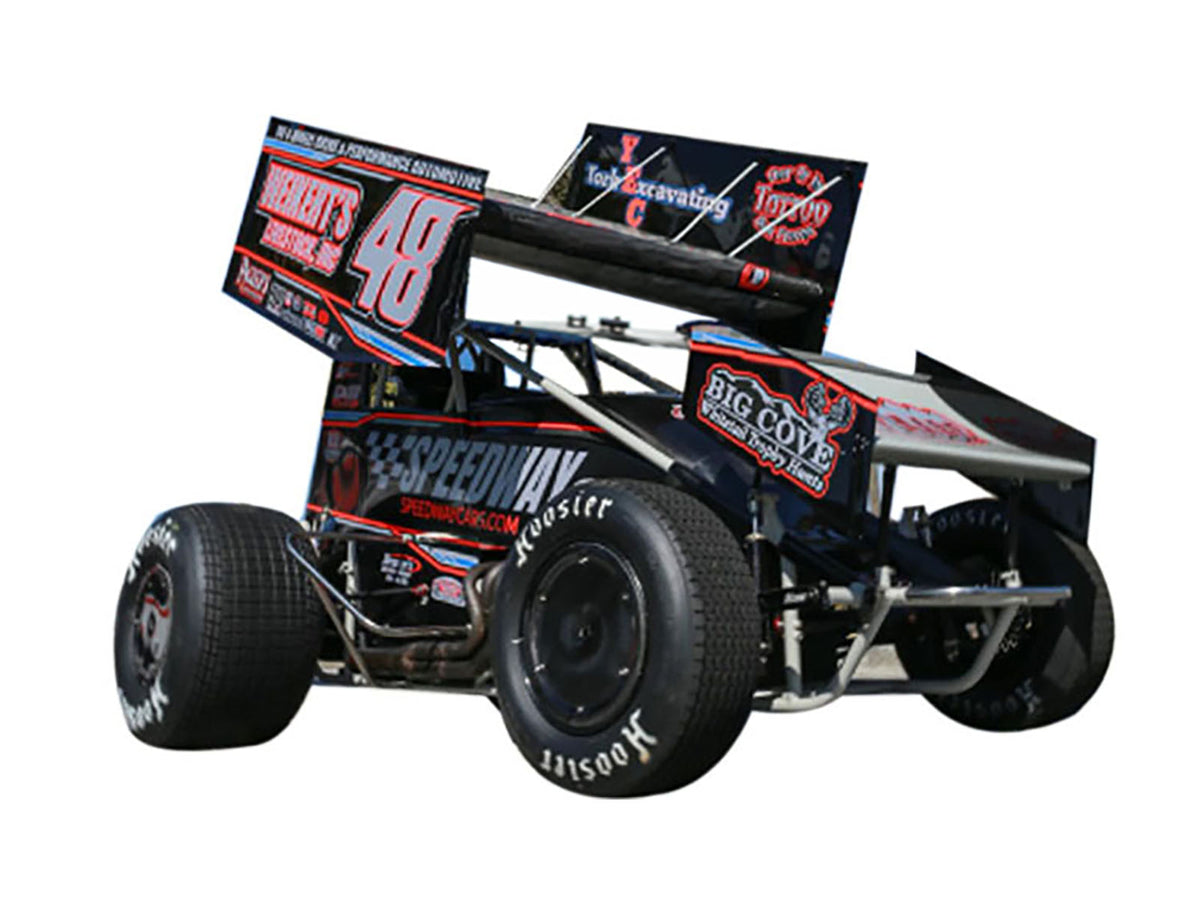 Winged Sprint Car #48 Danny Dietrich 'Weikert's Livestock - Speedway Cars' (2026) 1/18 Diecast Model Car by ACME
