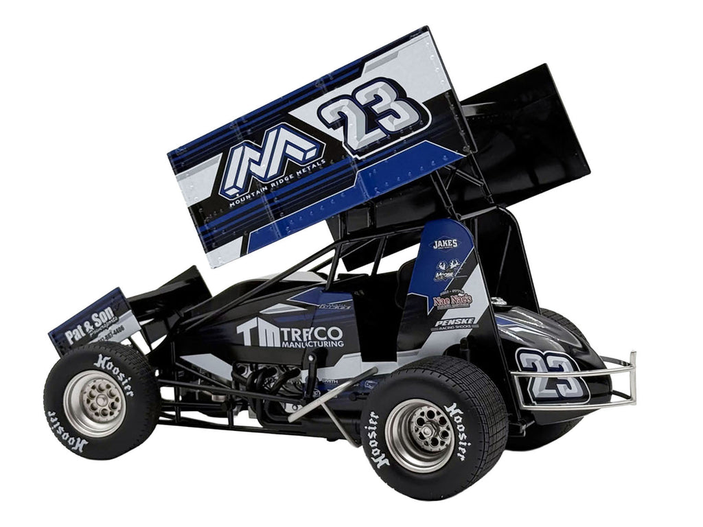Winged Sprint Car #23 Chase Dietz 'Treyco Manufacturing - Mountain Ridge Metals' (2026) 1/18 Diecast Model Car by ACME
