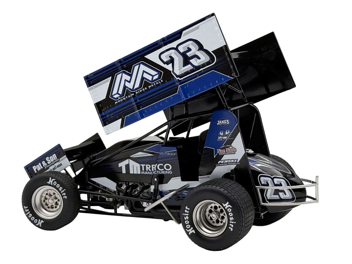 Winged Sprint Car #23 Chase Dietz 'Treyco Manufacturing - Mountain Ridge Metals' (2026) 1/18 Diecast Model Car by ACME