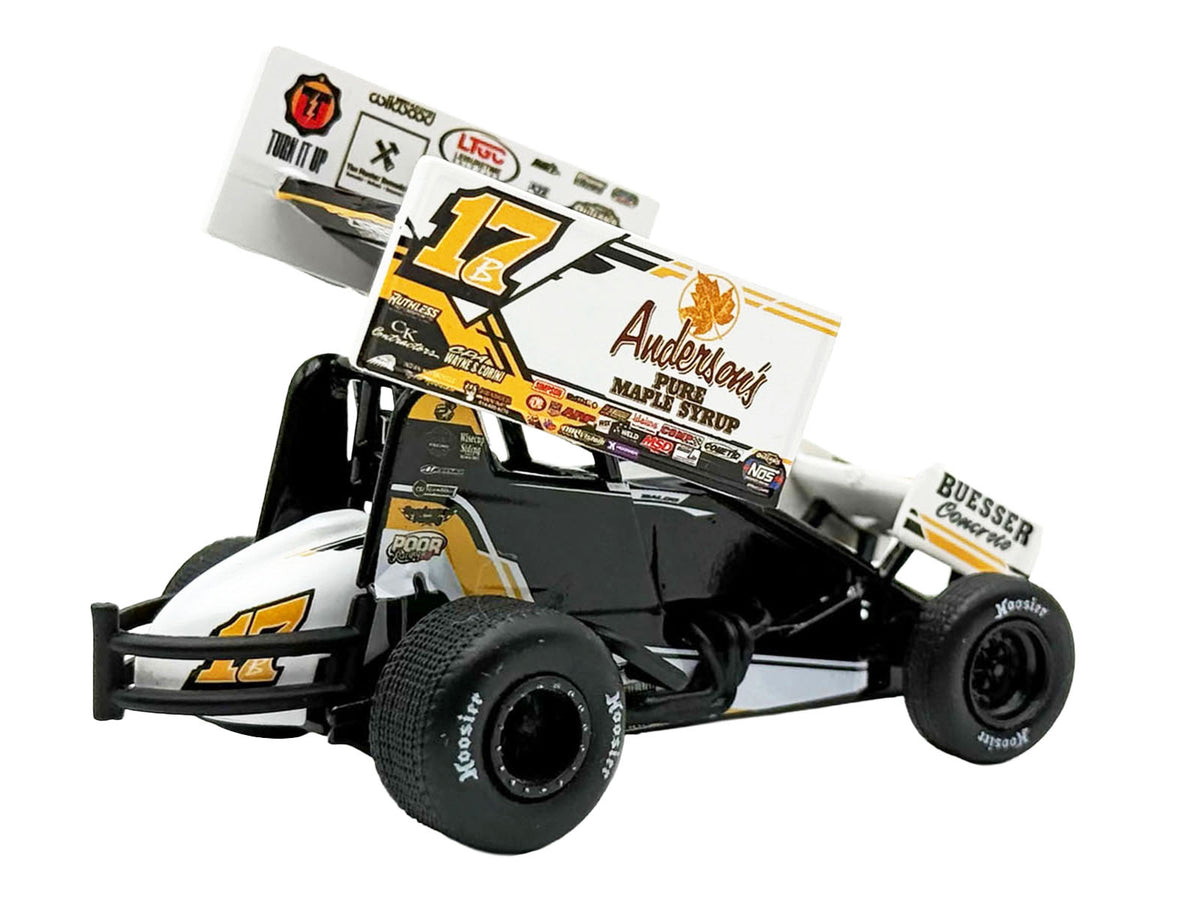 Winged Sprint Car #17B Bill Balog 'Anderson's Pure Maple Syrup' (2026) 1/50 Diecast Model Car by ACME