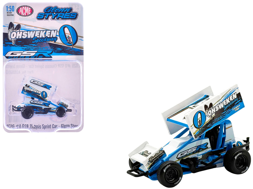 Winged Sprint Car #0 Glenn Styres 'Ohsweken Speedway - GSR Chassis' (2026) 1/50 Diecast Model Car by ACME