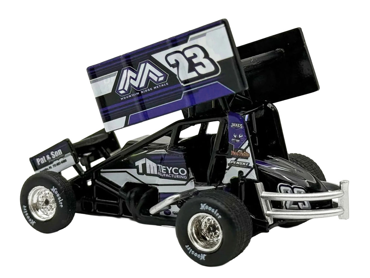 Winged Sprint Car #23 Chase Dietz 'Treyco Manufacturing - Mountain Ridge Metals' (2026) 1/50 Diecast Model Car by ACME