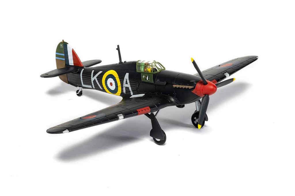 Hawker Hurricane Mk.I Fighter Aircraft 'Sqn Ldr. Ian Richard 'Widge' Gleed No.87 Sqn Colerne' (1941) British Royal Air Force 'The Aviation Archive' Series 1/72 Diecast Model by Corgi