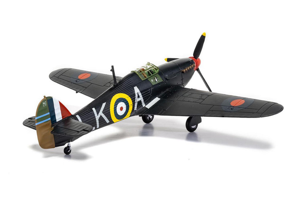 Hawker Hurricane Mk.I Fighter Aircraft 'Sqn Ldr. Ian Richard 'Widge' Gleed No.87 Sqn Colerne' (1941) British Royal Air Force 'The Aviation Archive' Series 1/72 Diecast Model by Corgi