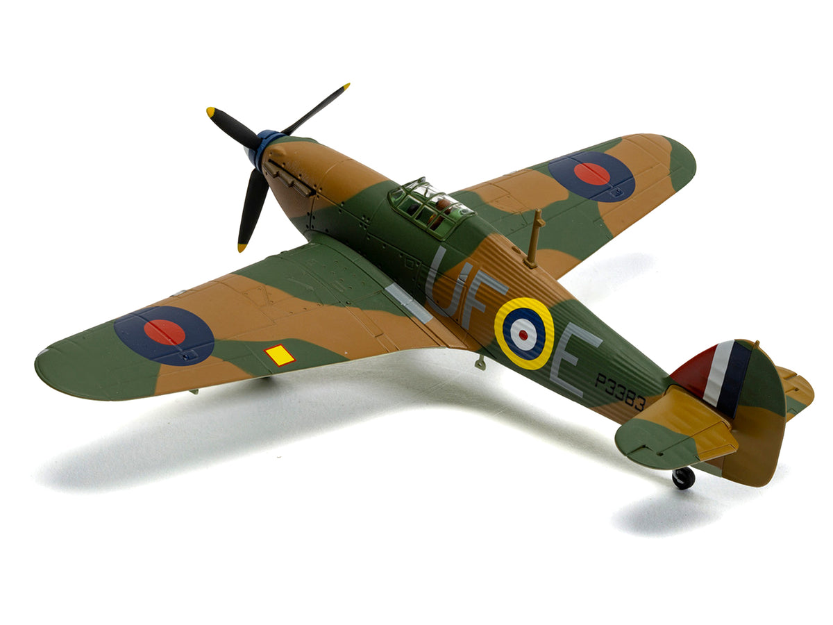 Hawker Hurricane Mk.I Fighter Aircraft 'Pilot Officer William 'Billy' Fiske No. 601 Squadron Battle of Britain' (1940) British Royal Air Force 'The Aviation Archive' Series 1/72 Diecast Model by Corgi